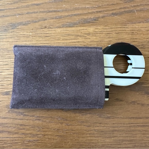 Vintage Janeke Italy Mod Travel Comb Mirror Case Tortoise Mid Century RARE Style - Picture 6 of 16